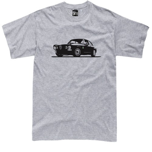 Camiseta para clásicos alfa romeo junior gta fans veloce 1300 2000 105/115 Giulia GT - Imagen 12 de 12