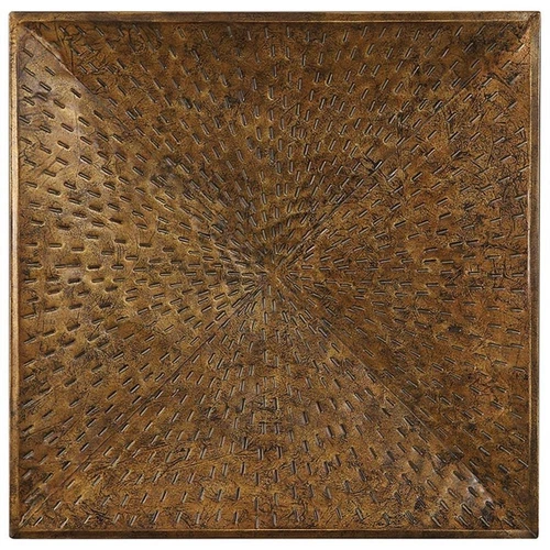 Uttermost Blaise Contemporary Iron Wall Panel in Antique Bronze - Picture 1 of 8