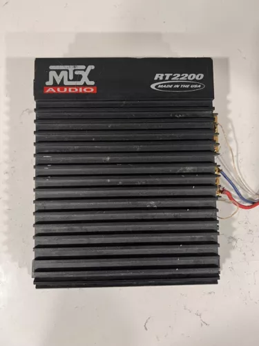MTX Audio RT2200 Road Thunder Amplifier Old School Car Audio Made In USA