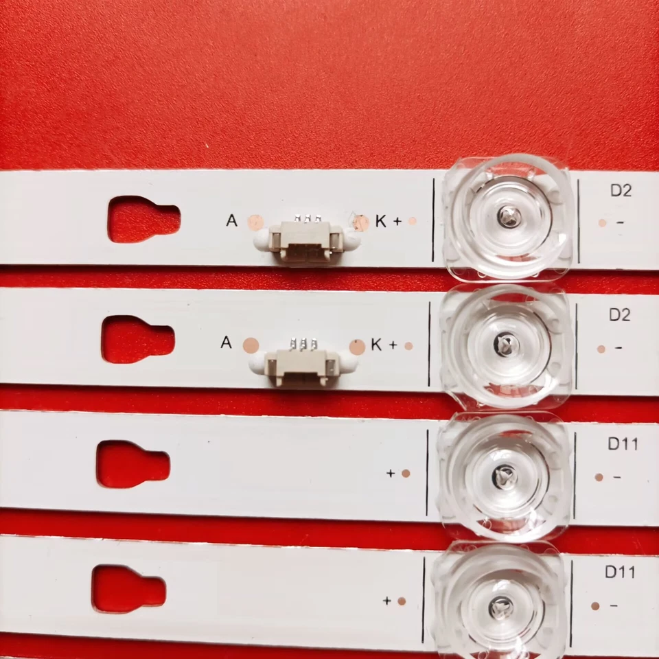 Tiras de retroiluminación LED para LT-55MAW705 55U55A 30355006211E 30355006212E Foto 4 de 4