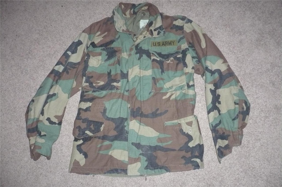 97’s US ARMY BDU JACKET small regular Vtg 90s US Marines Woodland Camo BDU Combat Jacket Small Reg