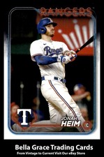 2024 Topps Series 1 Jonah Heim #235 Texas Rangers MLB Baseball