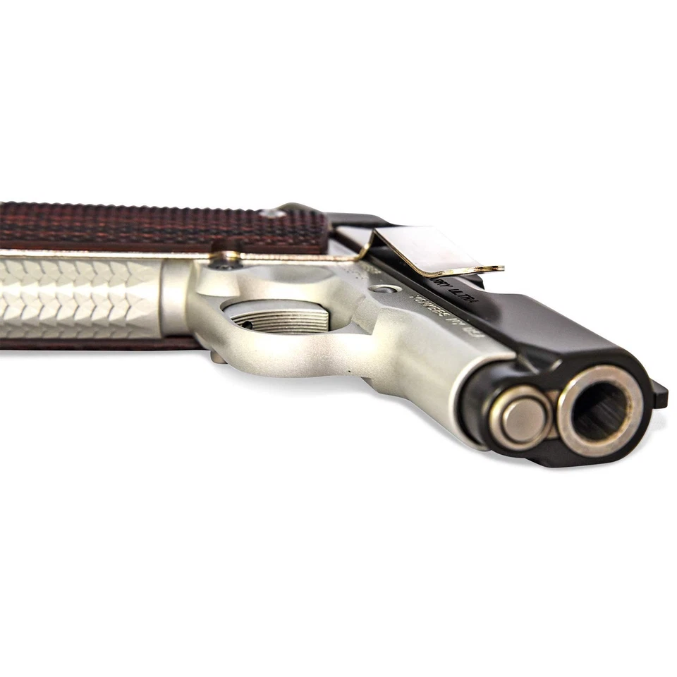 Belt Clip Holster for 1911 Officers or Defender Model Pistols ROM-B (Black)" - Image 3 of 4