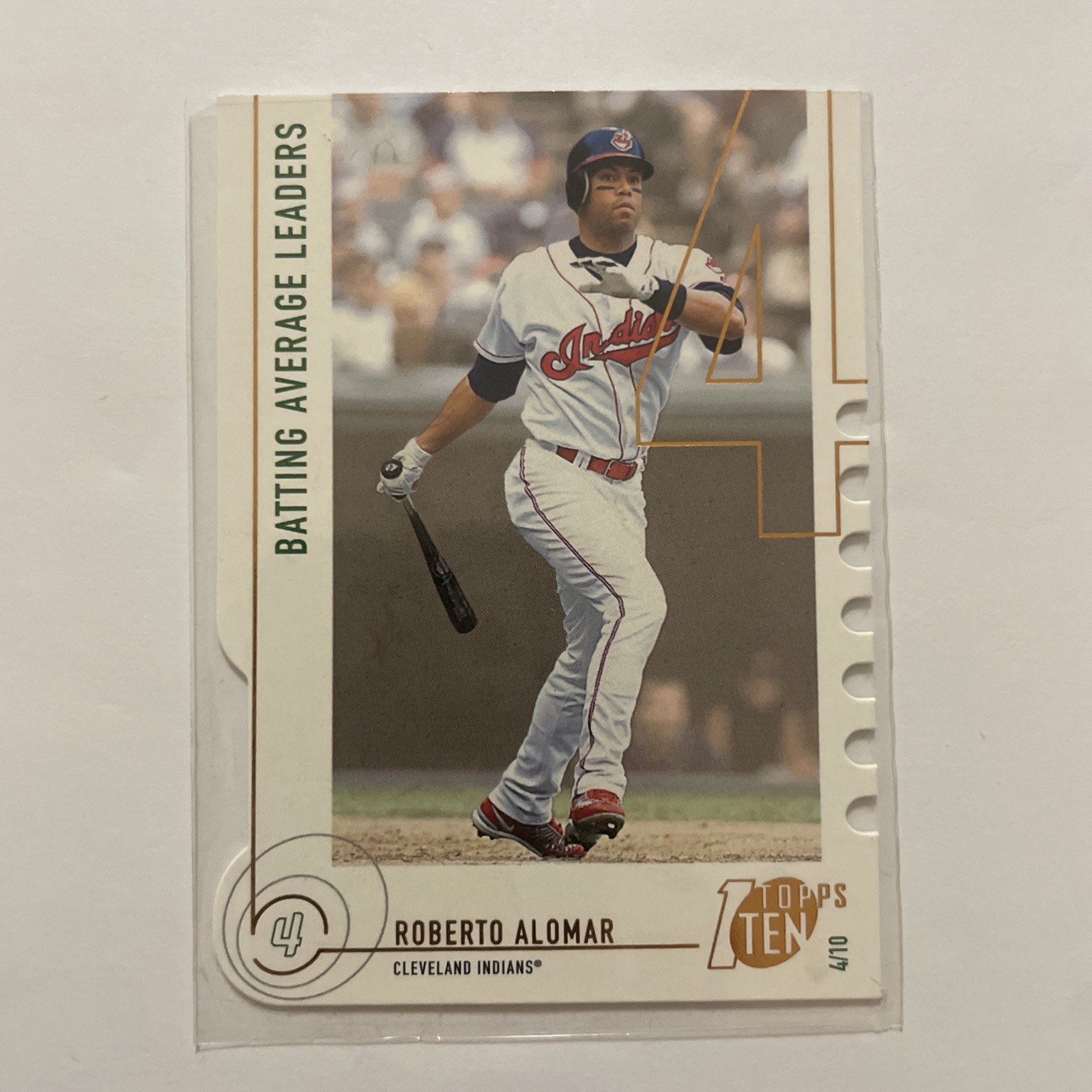 2002 Topps Ten - Roberto Alomar #22 Die-Cut
