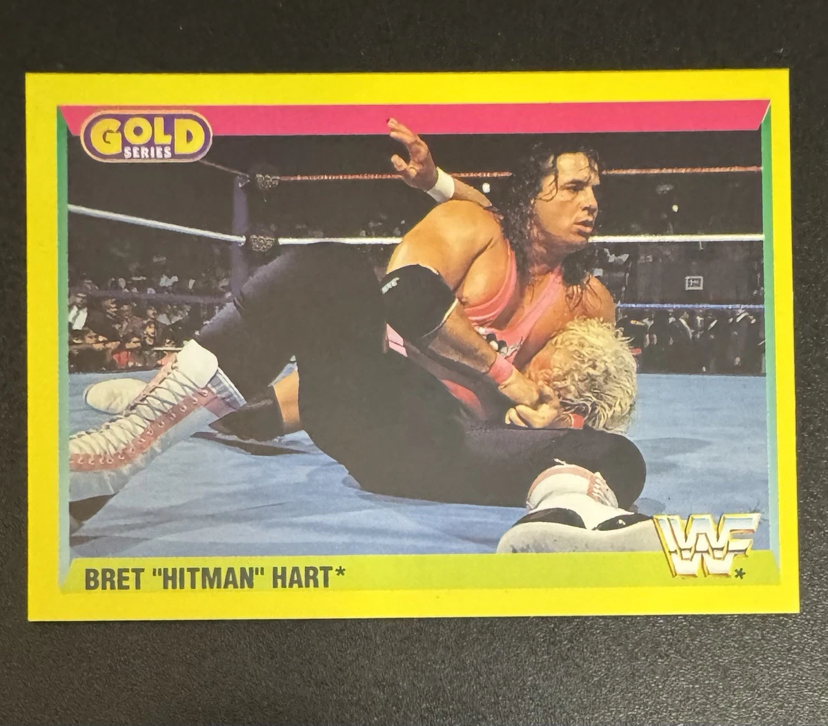 BRET HART HITMAN Ⅱ 1992 Merlin Gold Series WWF Series 2 - Bret Hart #24 for sale | eBay