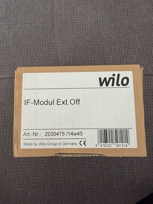 Wilo IF-Modul Ext. Off Art.-Nr. 2030475 /14W45 Neu OVP Original