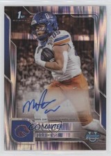 2025 Bowman U Chrome Prospect Stealth Refractor Matt Lauter #BCA-MLA Auto 00kr