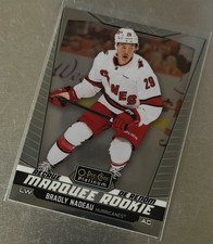 2024-25 O-Pee-Chee Platinum - Marquee Rookies Bradly Nadeau #220 (RC) Hurricanes