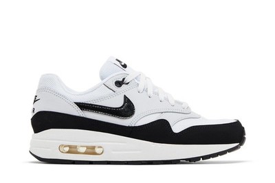 DZ3307-106 Nike Air Max 1 GS Weiss Schwarz Kinderschuhe Turnschuhe Jugendschuhe