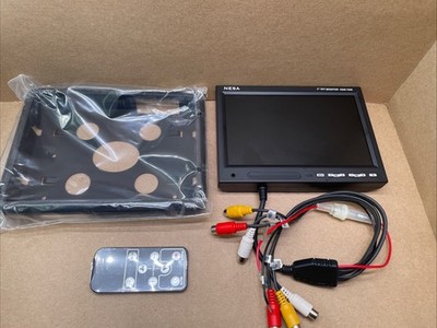 NESA NSM-7008 7  TFT-LCD Wide Screen Headrest Monitor