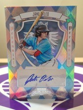 2025 PANINI CRUSADE BASEBALL PERENNIAL PROSPECT SIGNATURES JAKE DELEO AUTO