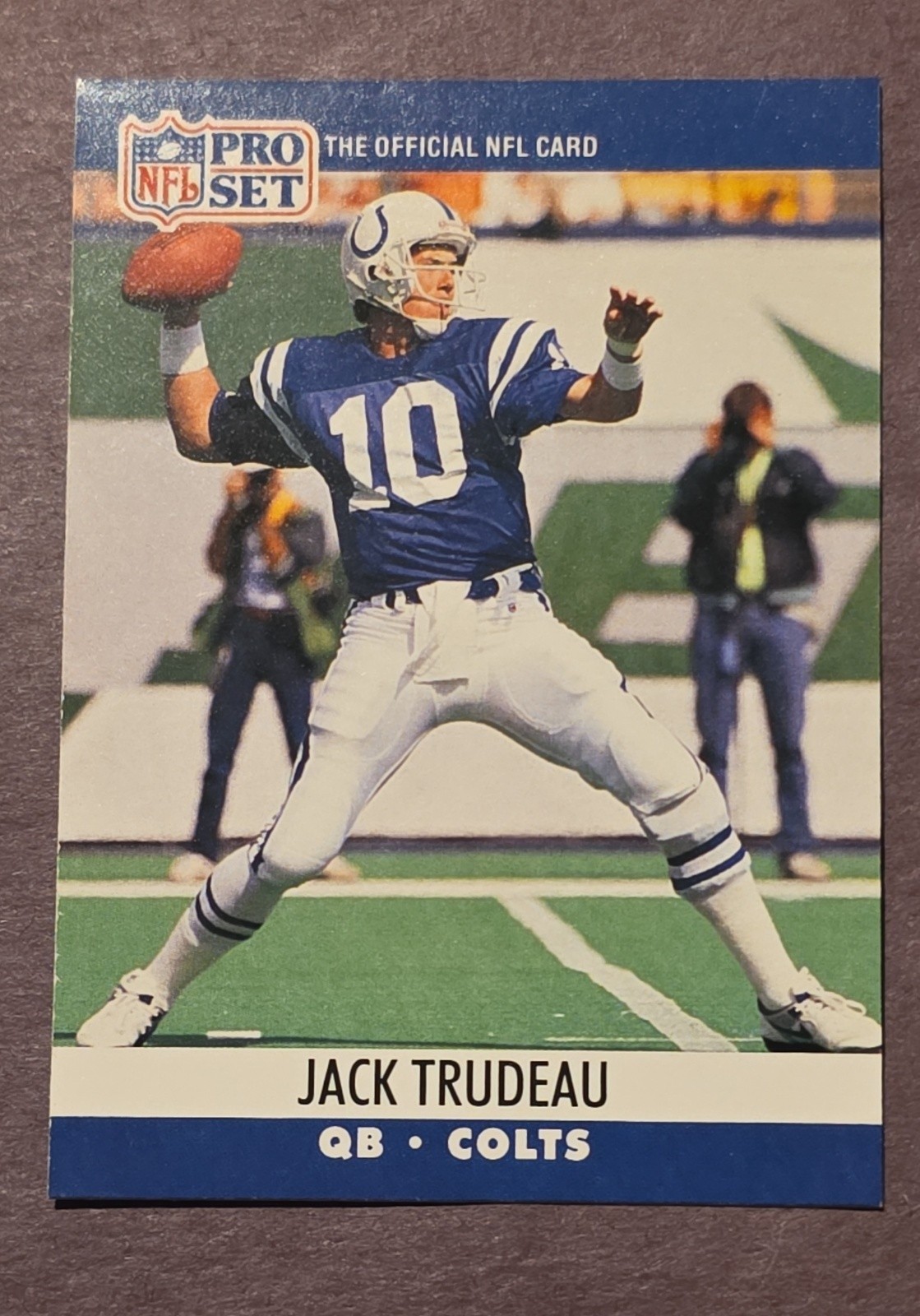 1990 Pro Set - Jack Trudeau #526