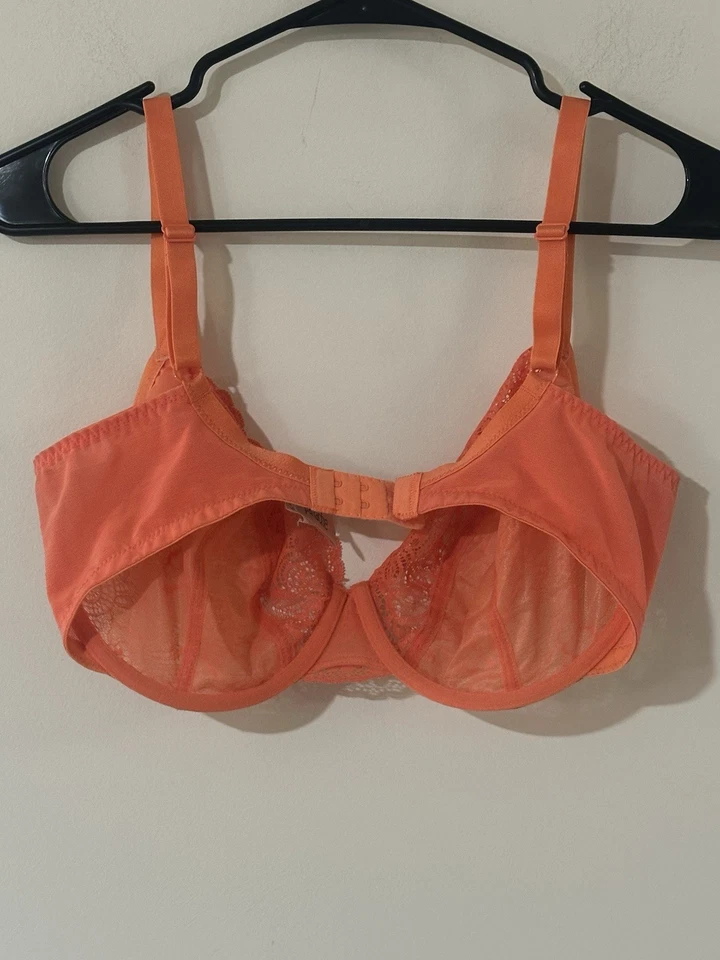 Soporte de encaje coral Panache para mujer talla 36D Foto 3 de 4