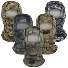 5PCS Camo Balaclava Ski Face Mask Full Face Mask Windproof UV Protection Cove...