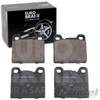 Eurobrake BremsbelÄGe Satz Hinterachse Passend FÜR Volvo 780 850 940 960 C70