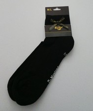 BRAND NEW x1 Dr. Martens Black Bow Design Signature Sock Sz.M/L Size OML 