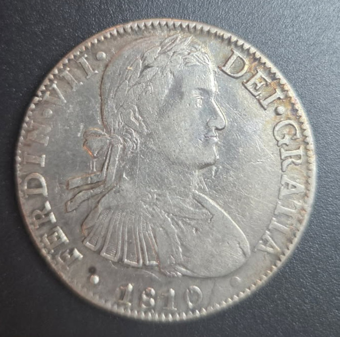 1810 MO HJ Eight Reales  Silver