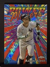 2025 Topps Chrome Logofractor Edition #PP-1 Aaron Judge Power Players Refractor