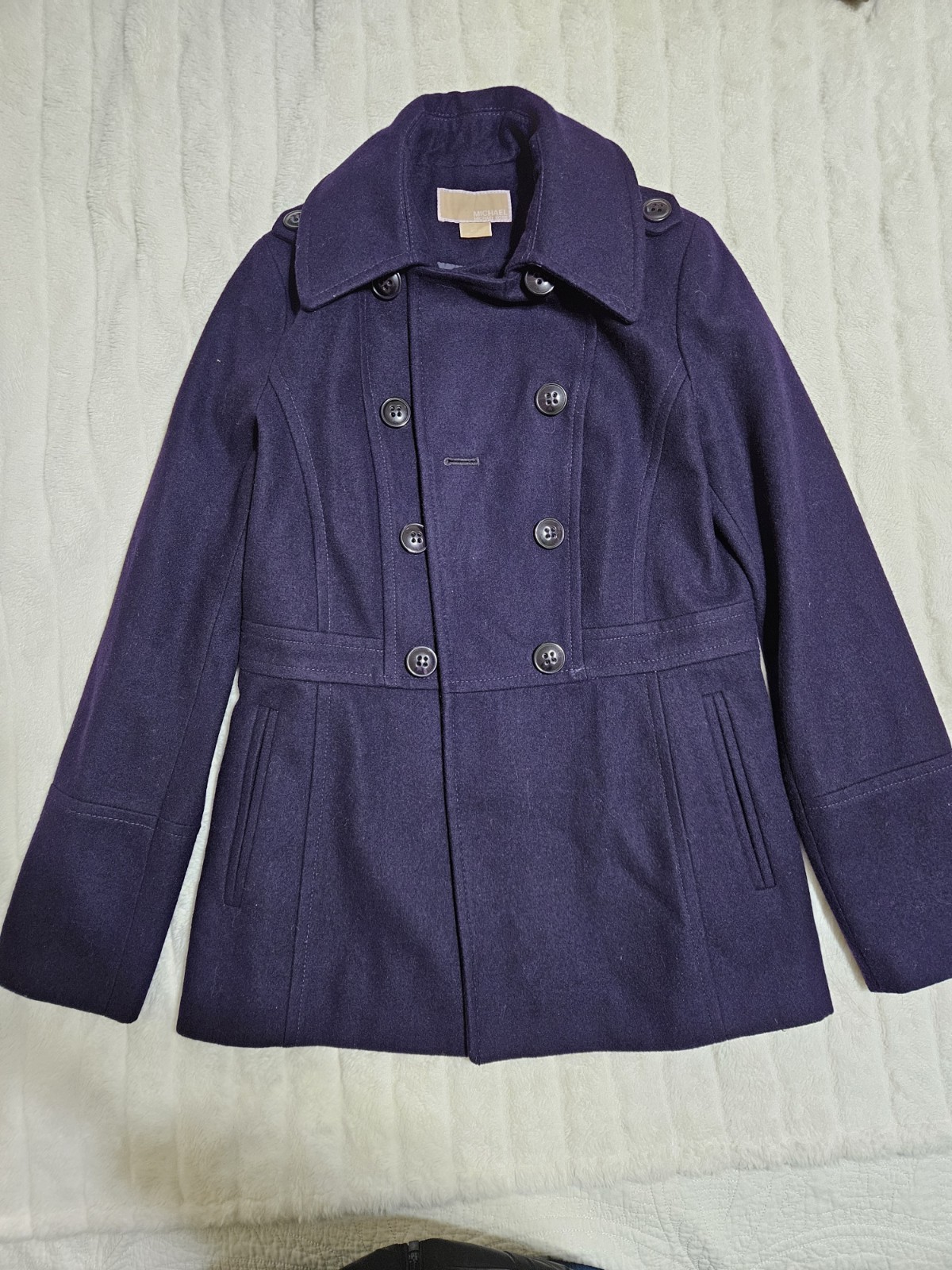 MICHAEL Women's Double Breasted Button Collared P… - image 2