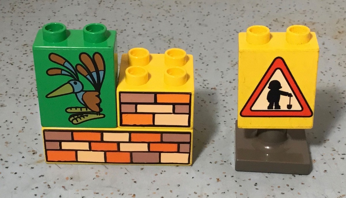 2001 LEGO DUPLO BOB THE BUILDER SET 3272-SCOOP ON THE ROAD 21Pcs