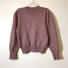 NWT Isabel Marant Dusty Purple Cotton Wool Sweatshirt Style Sweater Size 38