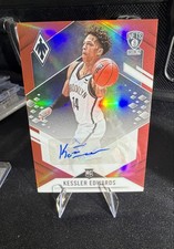2021-22 Panini Chronicles - Phoenix Rookie Auto Kessler Edwards #PRA-KED Red RC