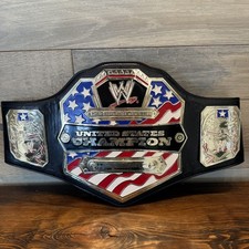 WWE US Champion Belt One Size Multi Color Wrestling Figures Toy Co R EAD FLAWS