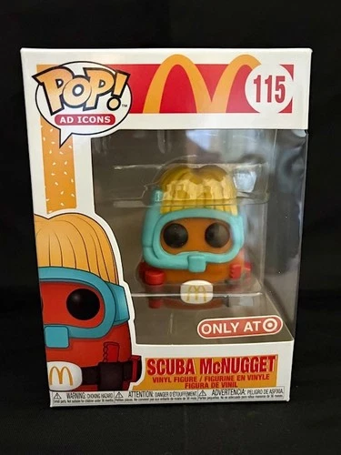 FUNKO POP AD ICONS TARGET EXCLUSIVE #115 SCUBA McNUGGET
