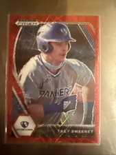 2021 Panini Prizm Draft Picks - Trey Sweeney #PDP20 Red Velocity Prizm (RC)