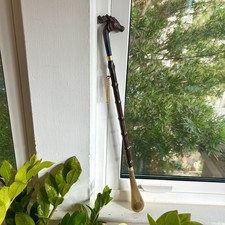 Vintage Italian Giraffe Head Shoe Horn   RC 1867   21  Length