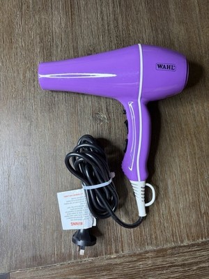 Wahl Professional Super/Power Dry 2000W Hair Dryer Tourmal Ionic Purple Colour