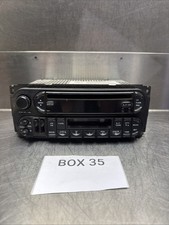 2002-2007 Chrysler Jeep Dodge Radio Amfm Radio Cd Cassette Tape Player Oem 2002-2007 Chrysler Jeep Dodge Radio Amfm Radio Cd Cassette Tape Player Oem