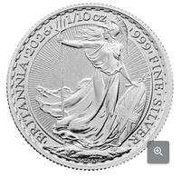 2026 Britannia 1/10oz Silver Coin