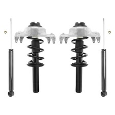 Front Complete Strut Assemblies & Rear Shocks for 2009-2016 Audi A4