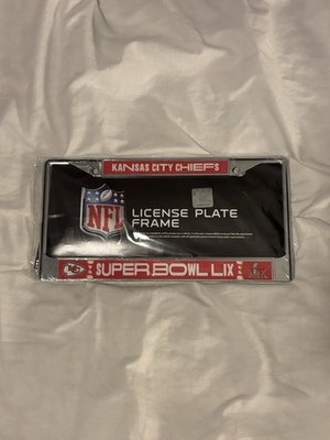 Kansas City Chiefs Super Bowl LIX License Plate Frame.