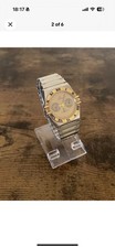OMEGA Constellation Quartz Day Date 18ct Gold Steel