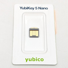 Yubico YubiKey 5 Nano Two Factor Security Key for Laptop/Desktop
