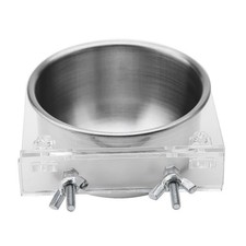 Bird Cage Food Water Feeder Bowl  Rack Parakeet Cage Accessories