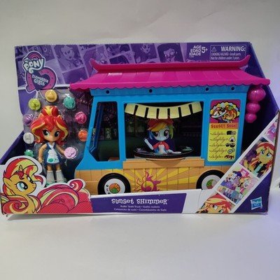 Hasbro My Little Pony Equestria Girls Sunset Shimmer Sushi Truck 2016 