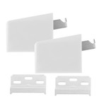  2 Pcs Schranktürscharniere Hochleistungsscharniere Küchenschränke Scharfen