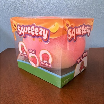 Sunny Days Squeezy Peach Squeeze Ball Stress Relief Sensory Toy