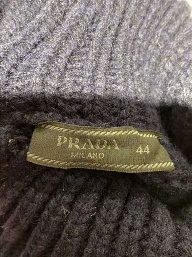 PRADA/Knit sweater (thick)/Size 44/Wool/NVY/UMR526 S222 11I0 thumbnail 3