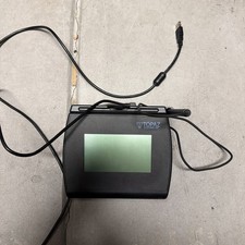 Topaz T-LBK755SE-BHSB-R 4x3 Backlit LCD Signature Capture Reader Pad