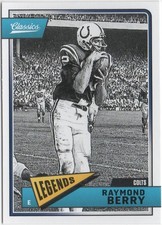 Raymond Berry 2018 PANINI CLASSICS FOOTBALL Base #135 Colts