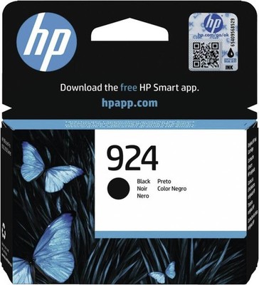 HP Ink/HP 924 Black Original Ink Cart Black Tintenpatrone NEU