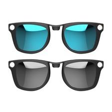 HiBloks 2Pcs Polarized Clip for Ray-Ban Meta Wayfarer Gen 2 RW4006/RW4012 ...