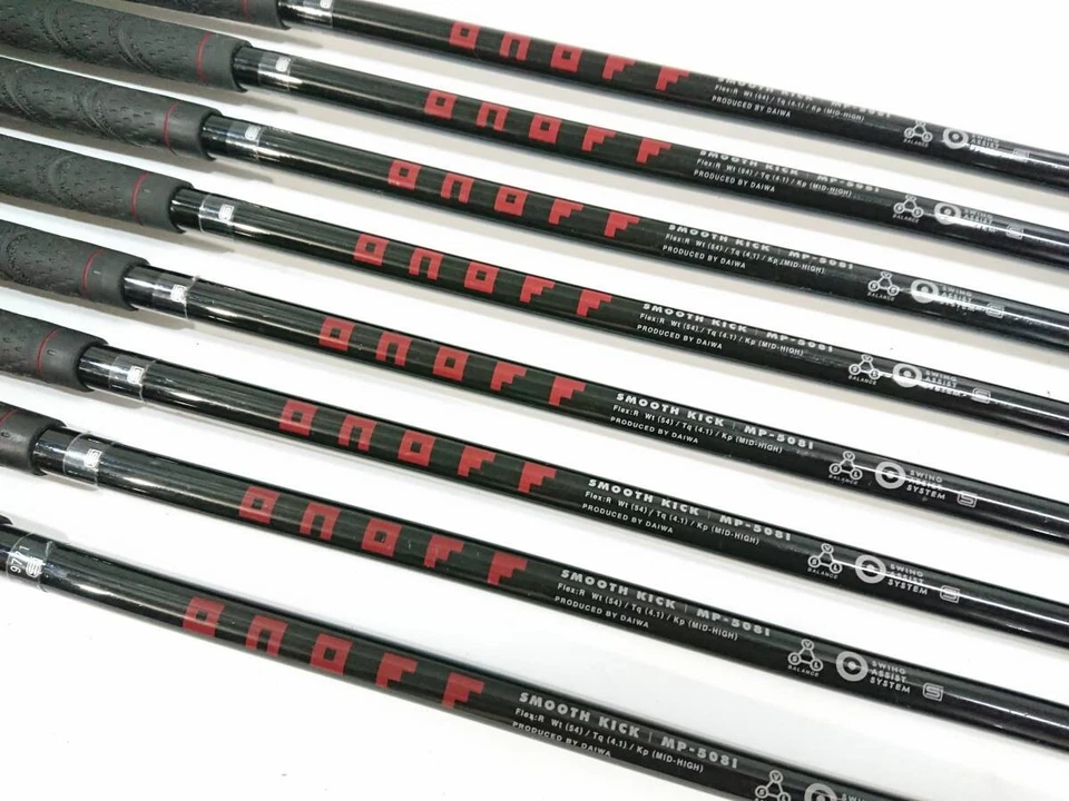 ONOFF LH Iron Set ONOFF Globeride 5-9.P.A.S Graphite Flex R Left Handed STORE - Image 3 of 4