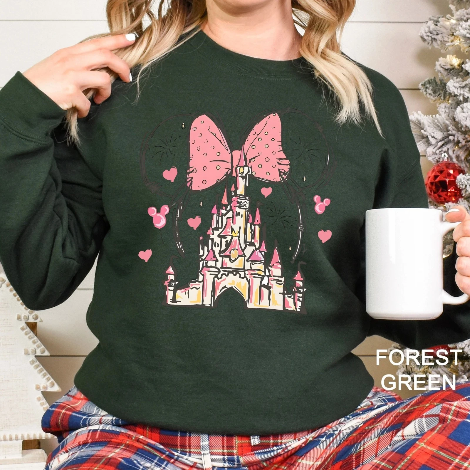 Disney Castle Minnie Sweatshirt