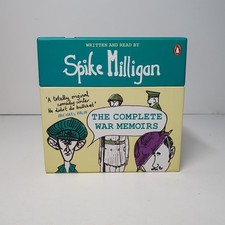 Spike Milligan Complete War Memoirs Audiobook 36 CDs Audio Book New & Sealed