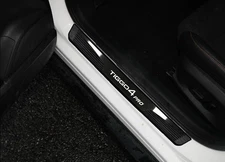 For Chery Tiggo 4 Pro Car Accessories Door Sill Protector Strip Scuff Plate 2025